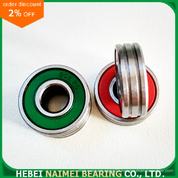 Bearing 608-2RS with Two Slots for Plastic Injection